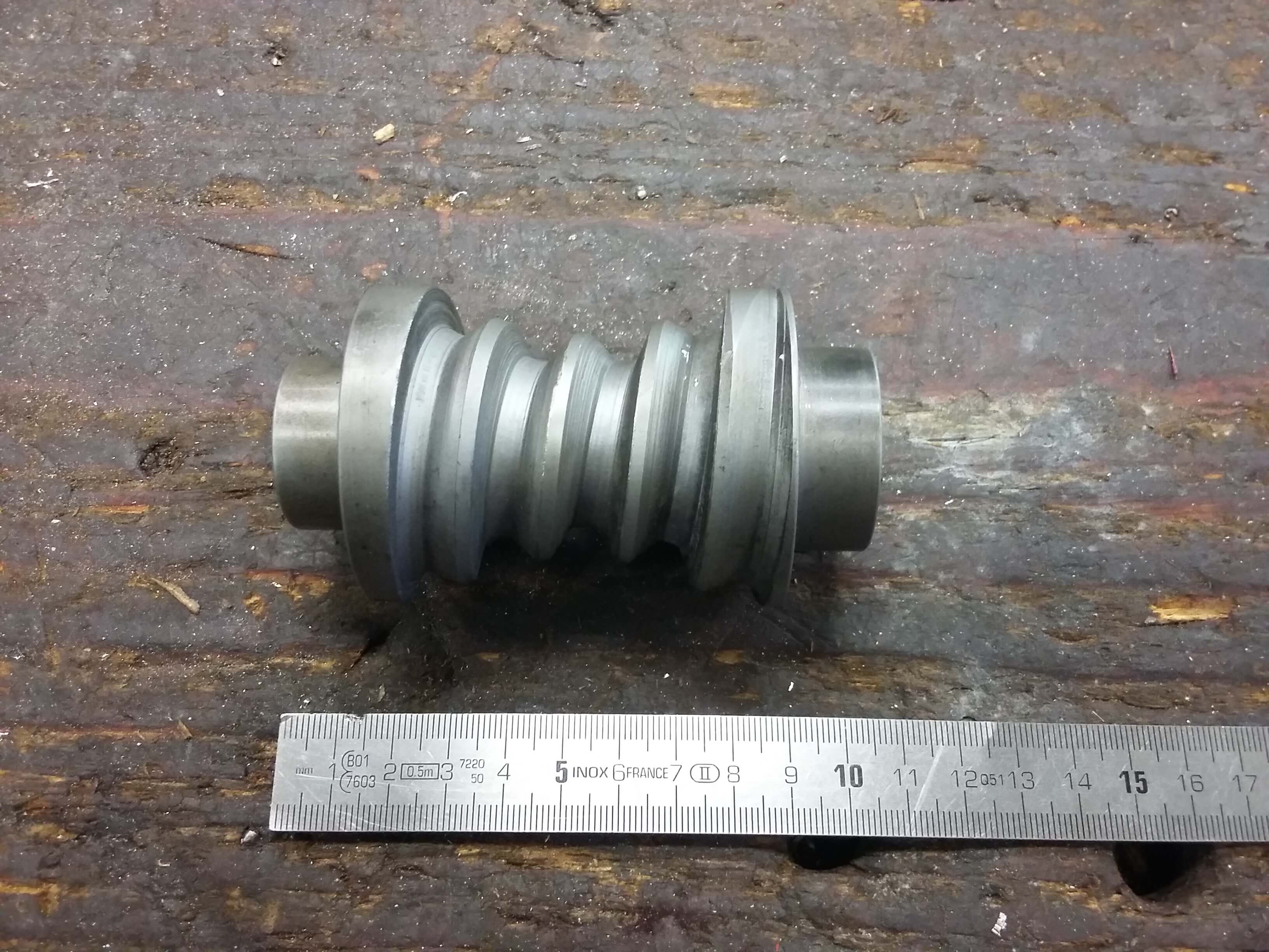 vis globe "bovis"(boitier direction), double enveloping worm gear